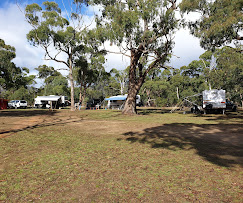 Camp grounds and trees at Cooinda Burrong